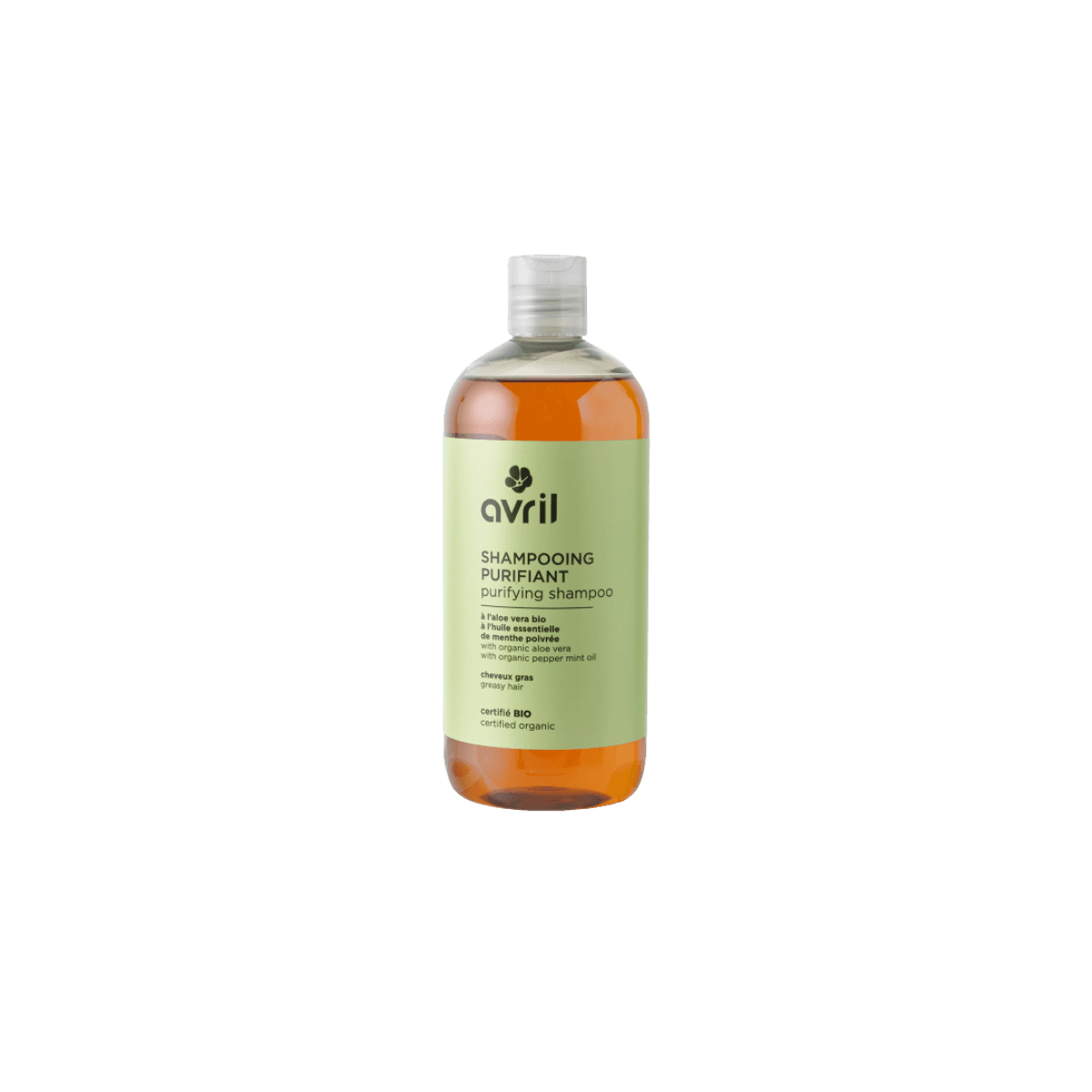 Shampoing - PURIFIANT 500 ml - Certifié Bio - Avril