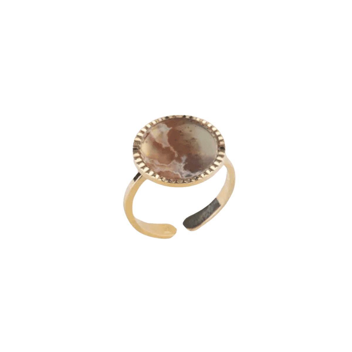 Bague Pasithéa - Plaqué or - Aglaïa & Co