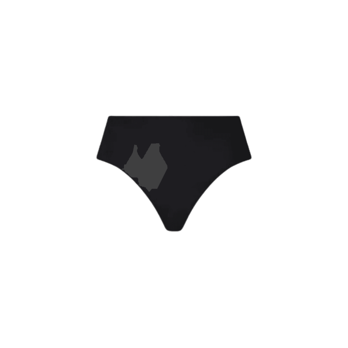 Bas de maillot de bain menstruel - Noir - Smoon