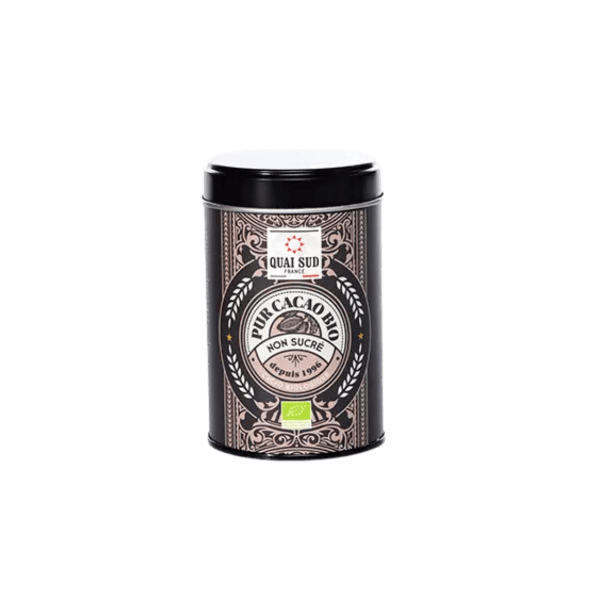 Cacao NON SUCRÉ BIO 175g - Quai Sud