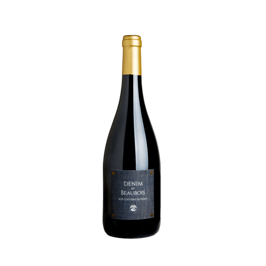Château Beaubois Denim rouge 75cl - Costières de Nîmes AOP – Certifié Demeter - Vins BIO
