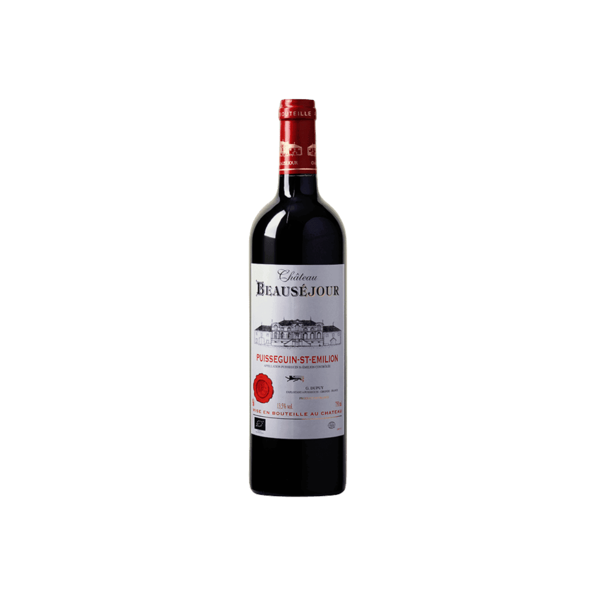 Château Beausejour rouge 75cl - Puisseguin St. Emilion AOP - Vins BIO