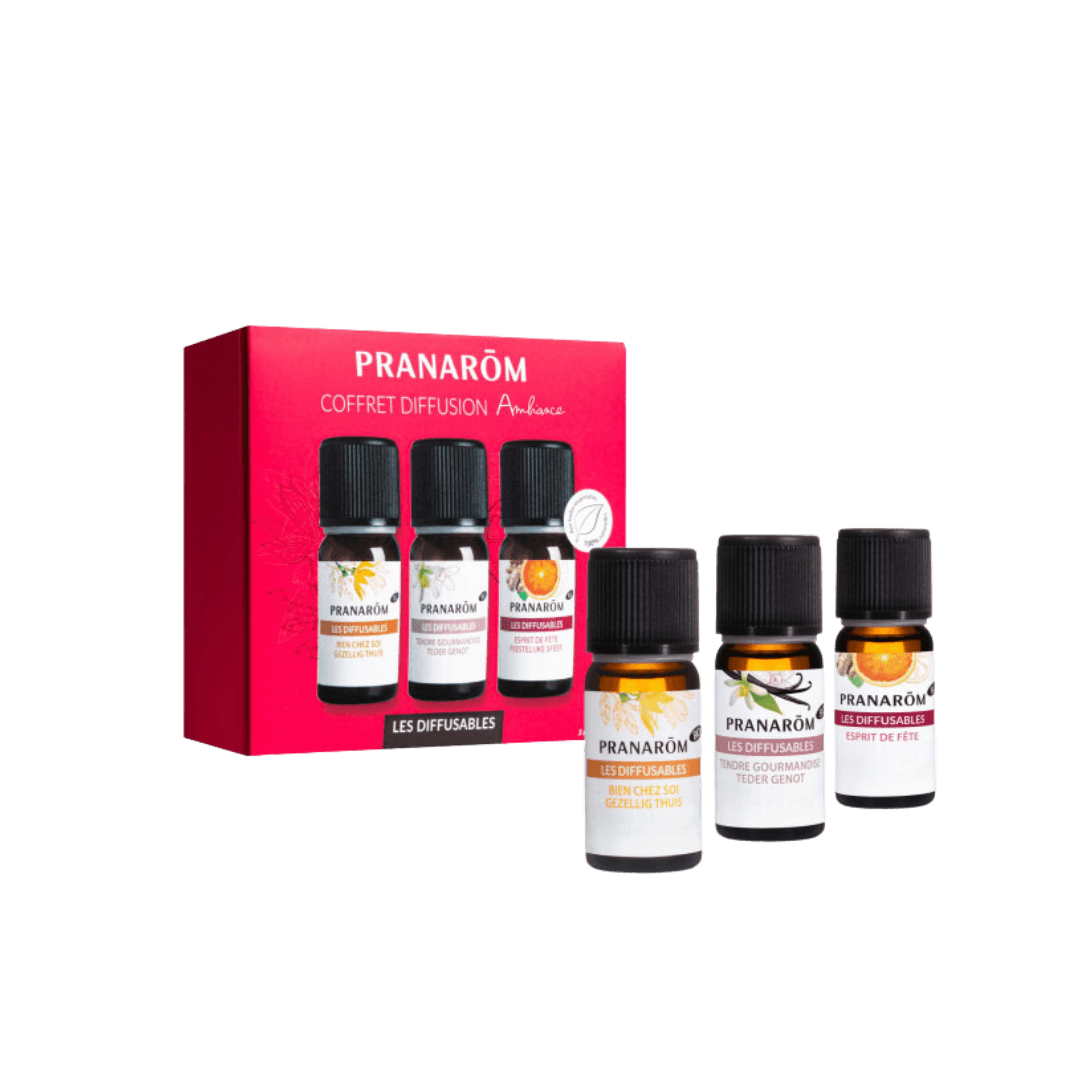 Coffret 3 diffusables BIO - Ambiance - Pranarôm