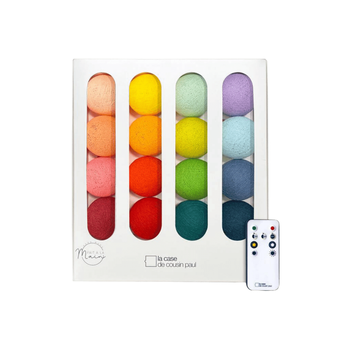 regenboog slingerset - La case de cousin Paul