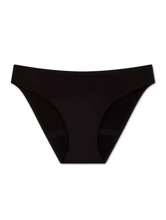 Culotte menstruelle détachable sans couture - flux ABONDANT - héméra noir - Smoon