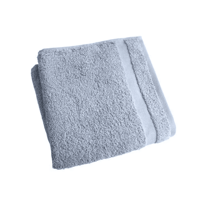 Essuie 50x100cm Organic Nature - Natural Taubenblau 744 - Framsohn Frottier