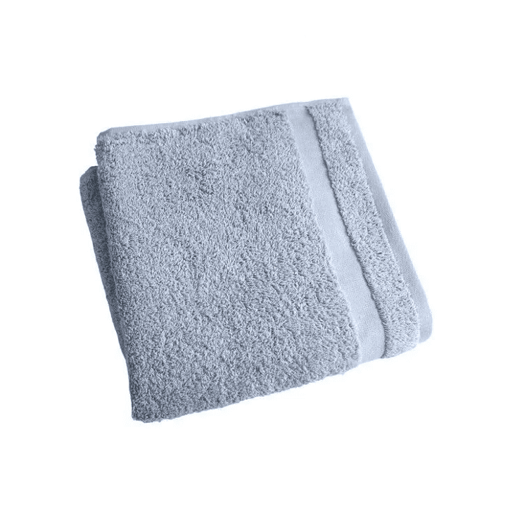 Essuie 75x150cm Organic Nature - Natural Taubenblau 744 - Framsohn Frottier