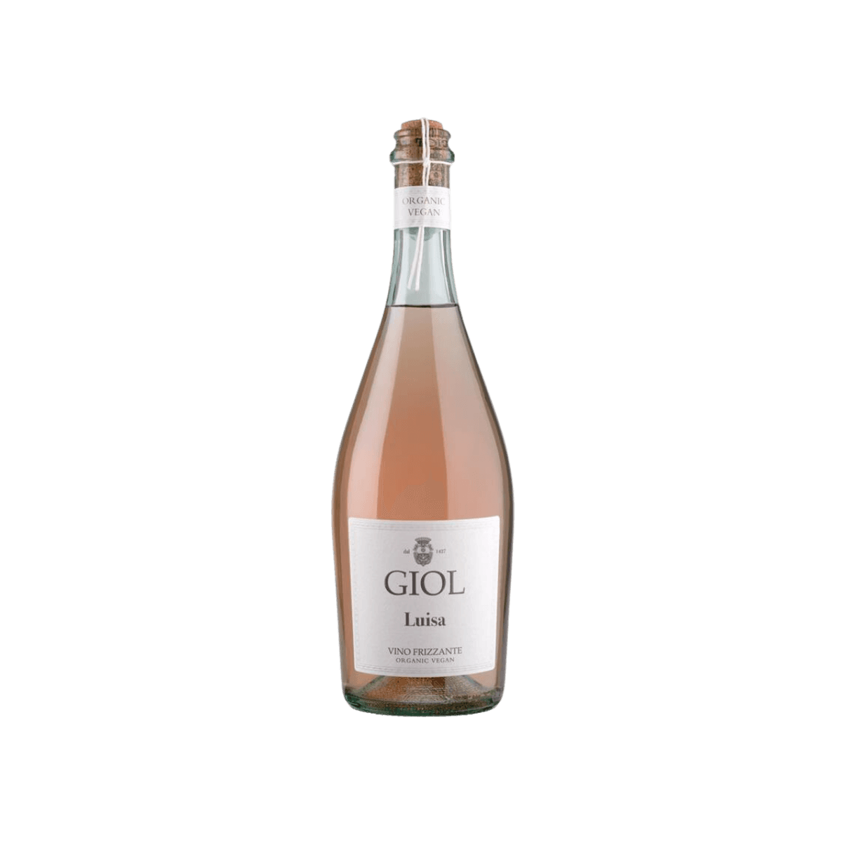 GIOL Luisa frizzante Merlot rosato 75cl - IGT - Vins BIO