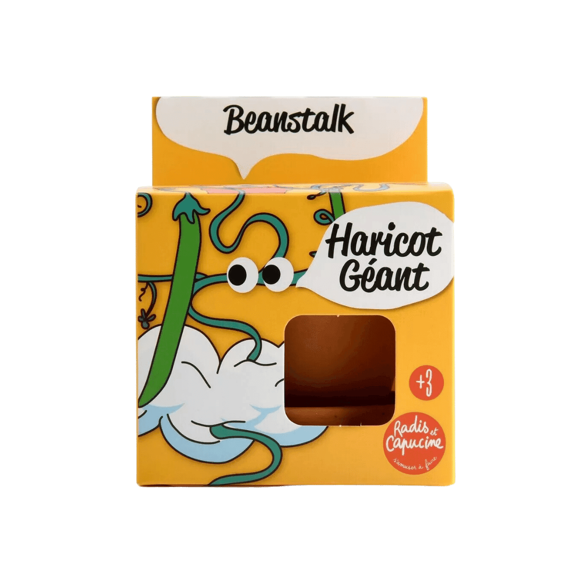 Haricot géant - Plantes extraordinaires - Radis et Capucine