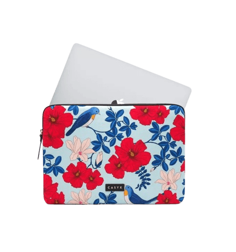 Housse PC 13" - Printemps fleuri - Casyx