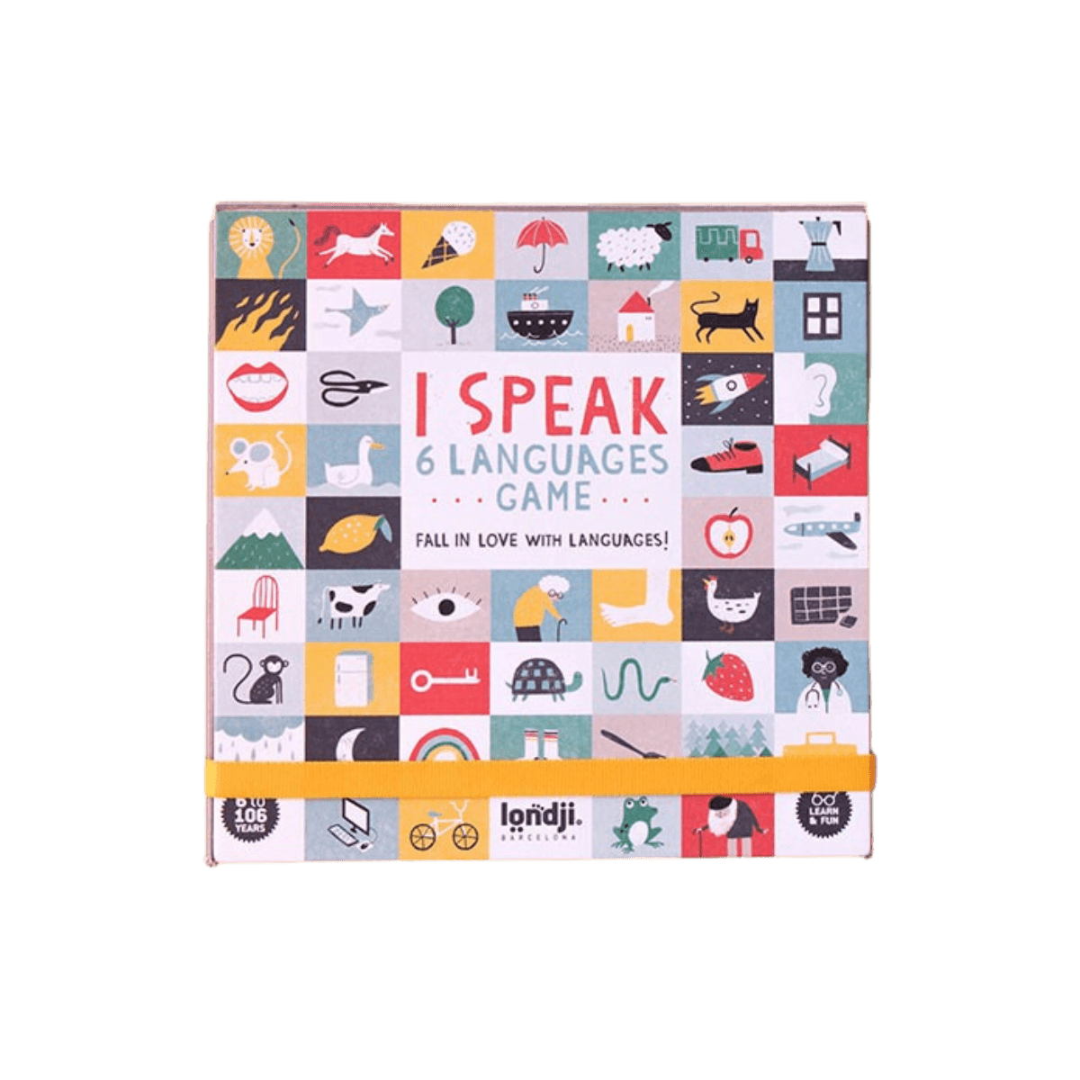 Jeu d'apprentissage des langues - 6 ans et + - I SPEAK 6 LANGUAGES - Londji