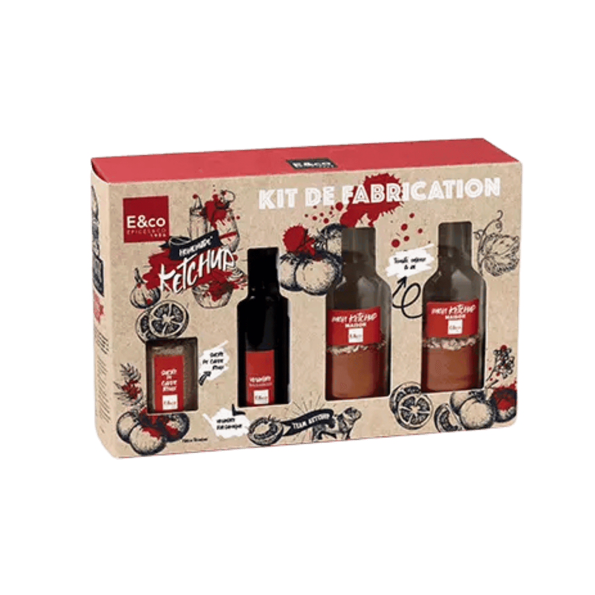 Kit De Fabrication - Mon Ketchup Maison - Quai Sud