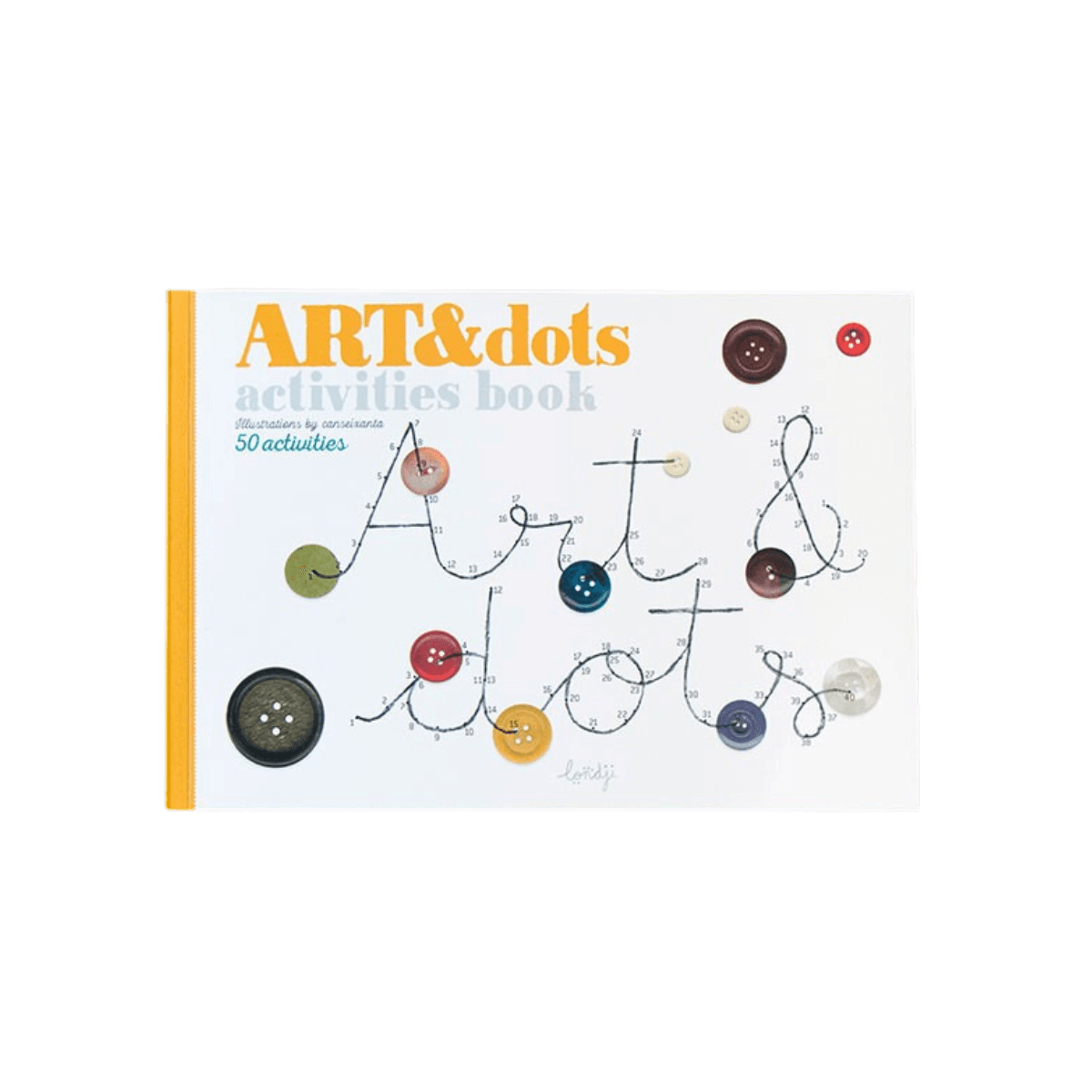Livre d'activités de reliages de points - 5-8 ans - ART&DOTS - Londji