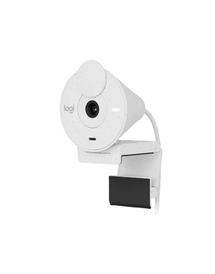 Webcam Logitech Brio 300 FHD - Off-white - Logitech