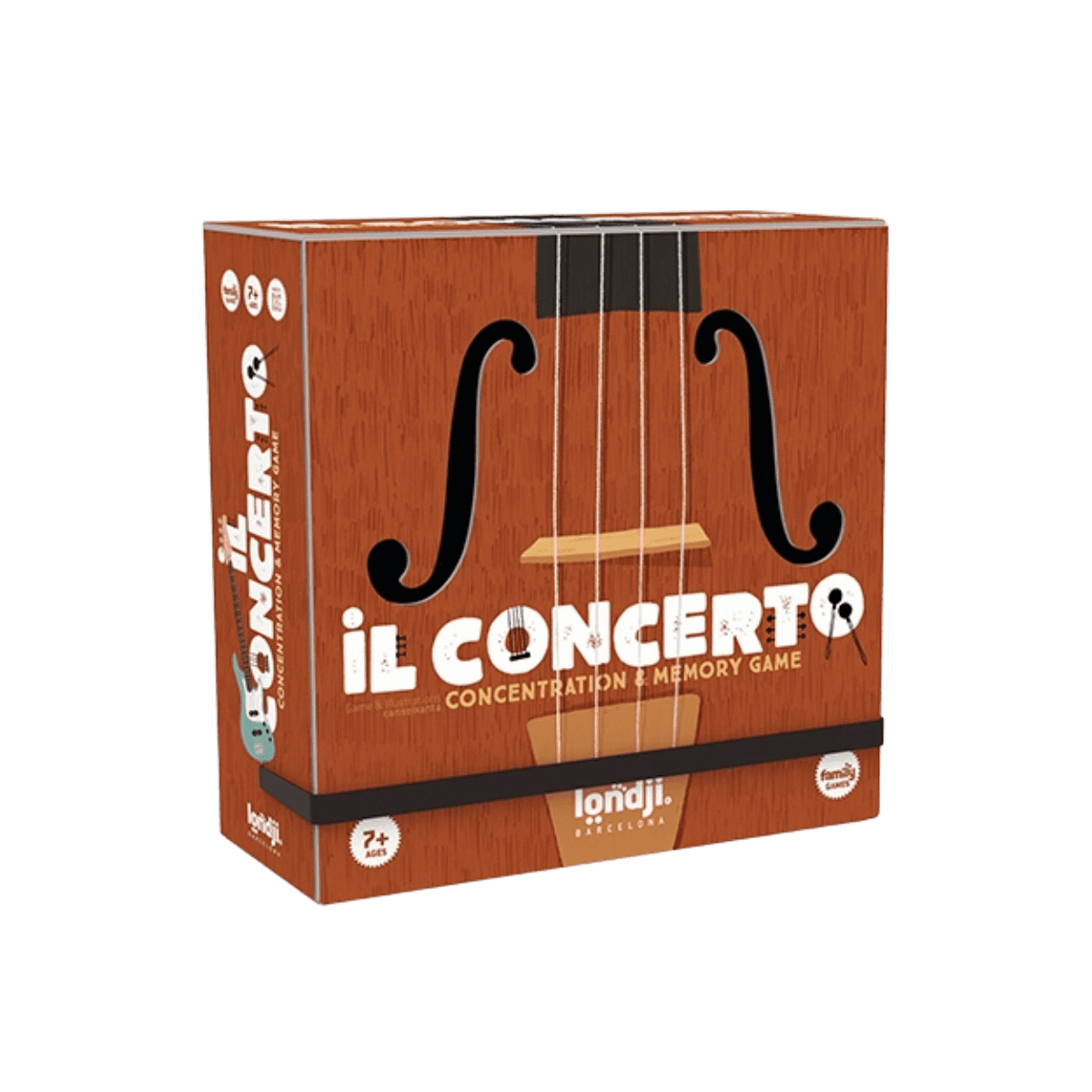 Jeu de mémoire - 7 ans et + - IL CONCERTO - Londji