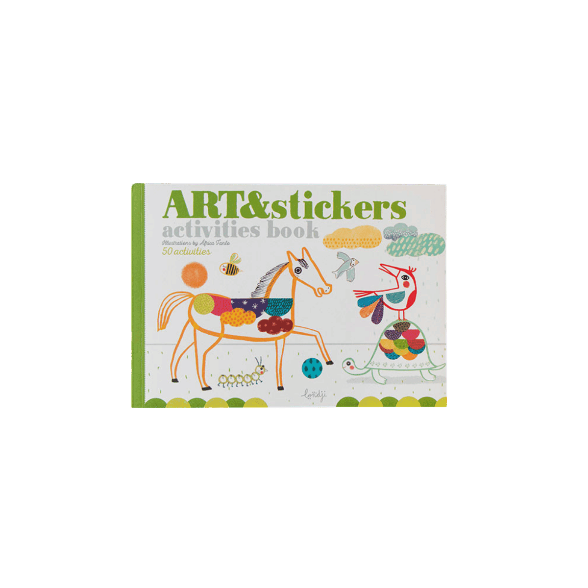 Livre d'activités ART & STICKERS - 3 à 8 ans - Londji