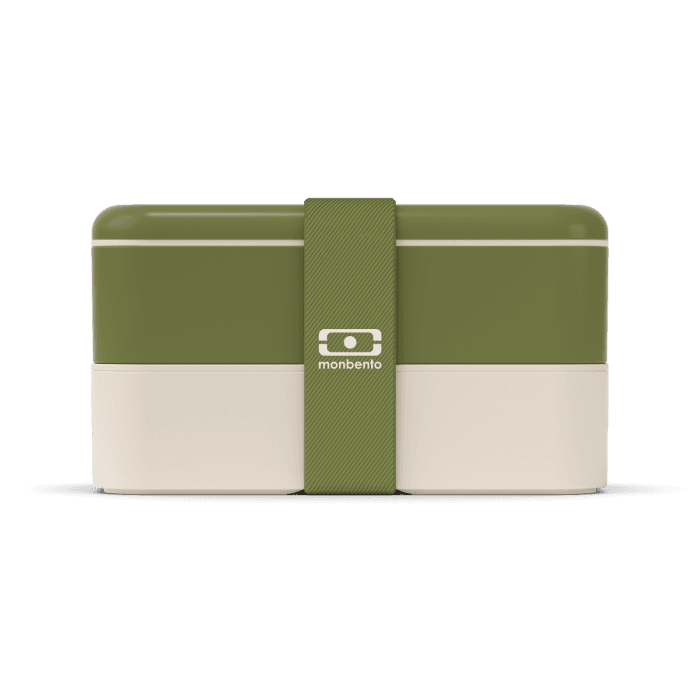 Lunch Box Bento 2 x 500ml - MB ORIGINAL - Olive Recycled - Monbento