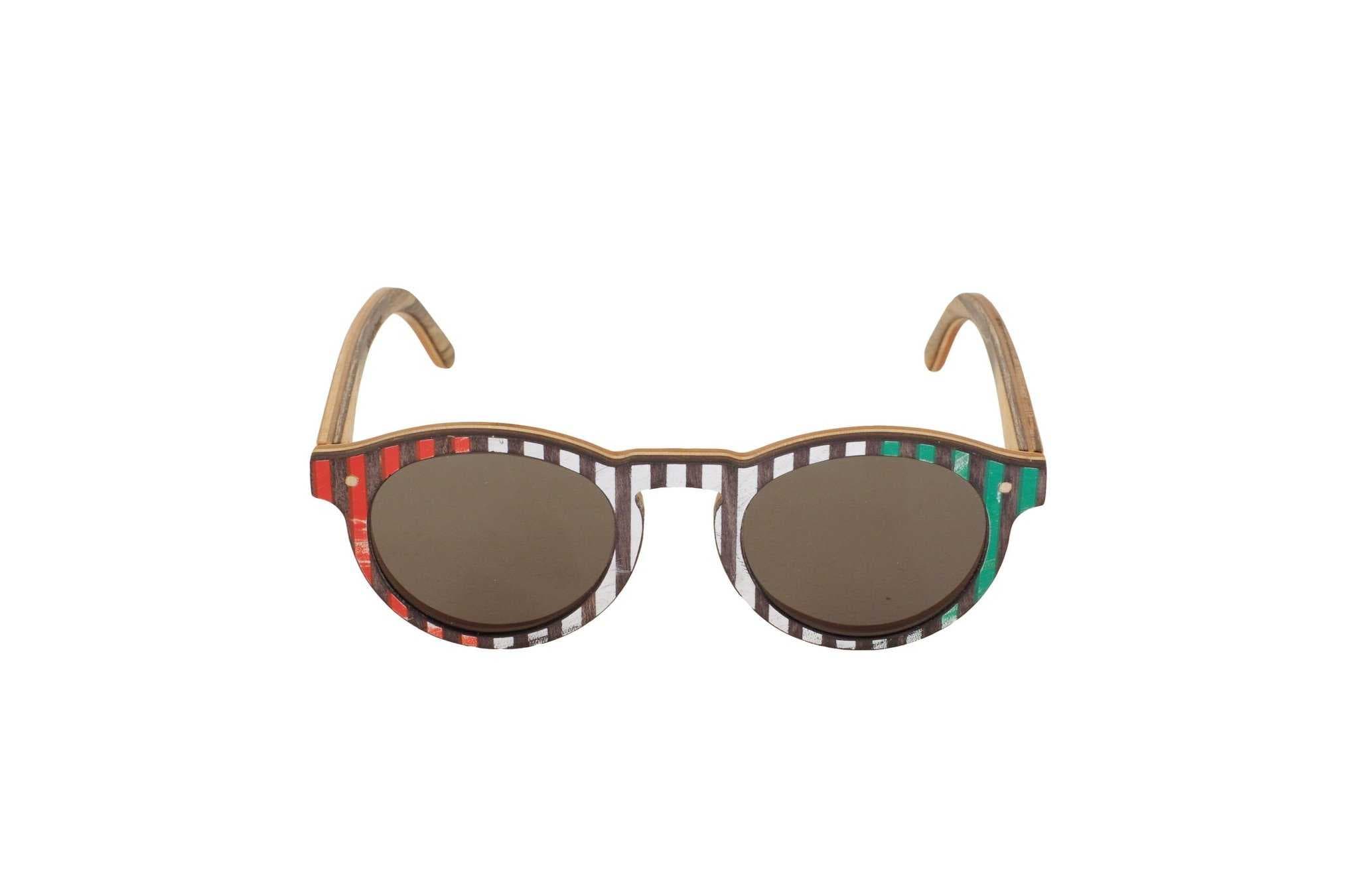Lunettes en skateboard recyclé Viva Italia - 7Plis