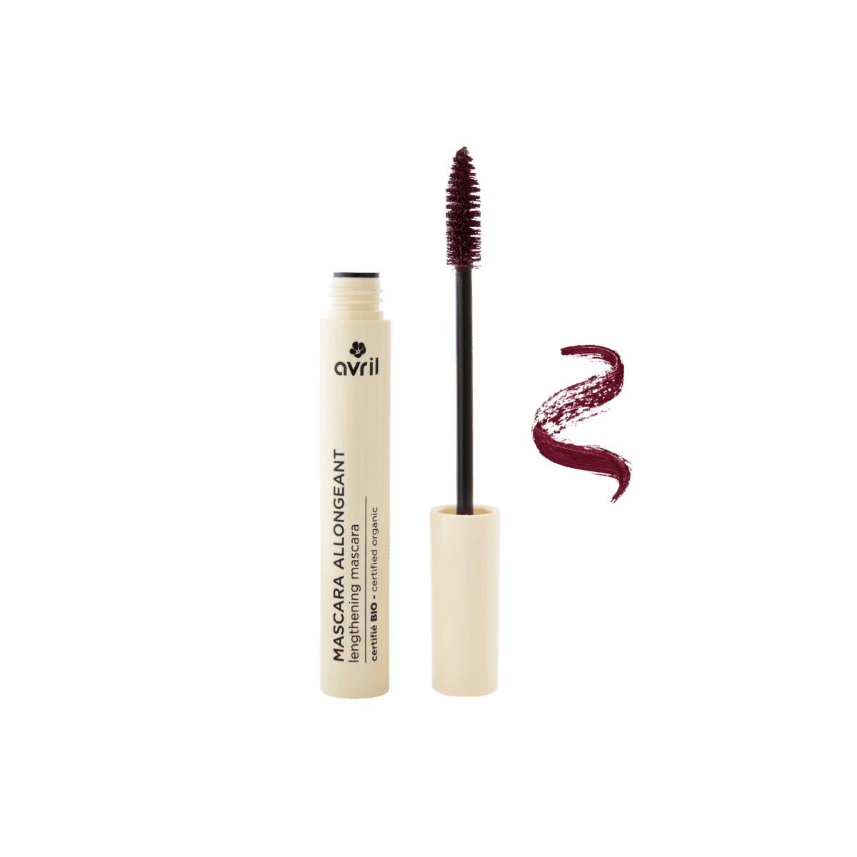 Mascara allongeant Prune - certifié bio - Avril