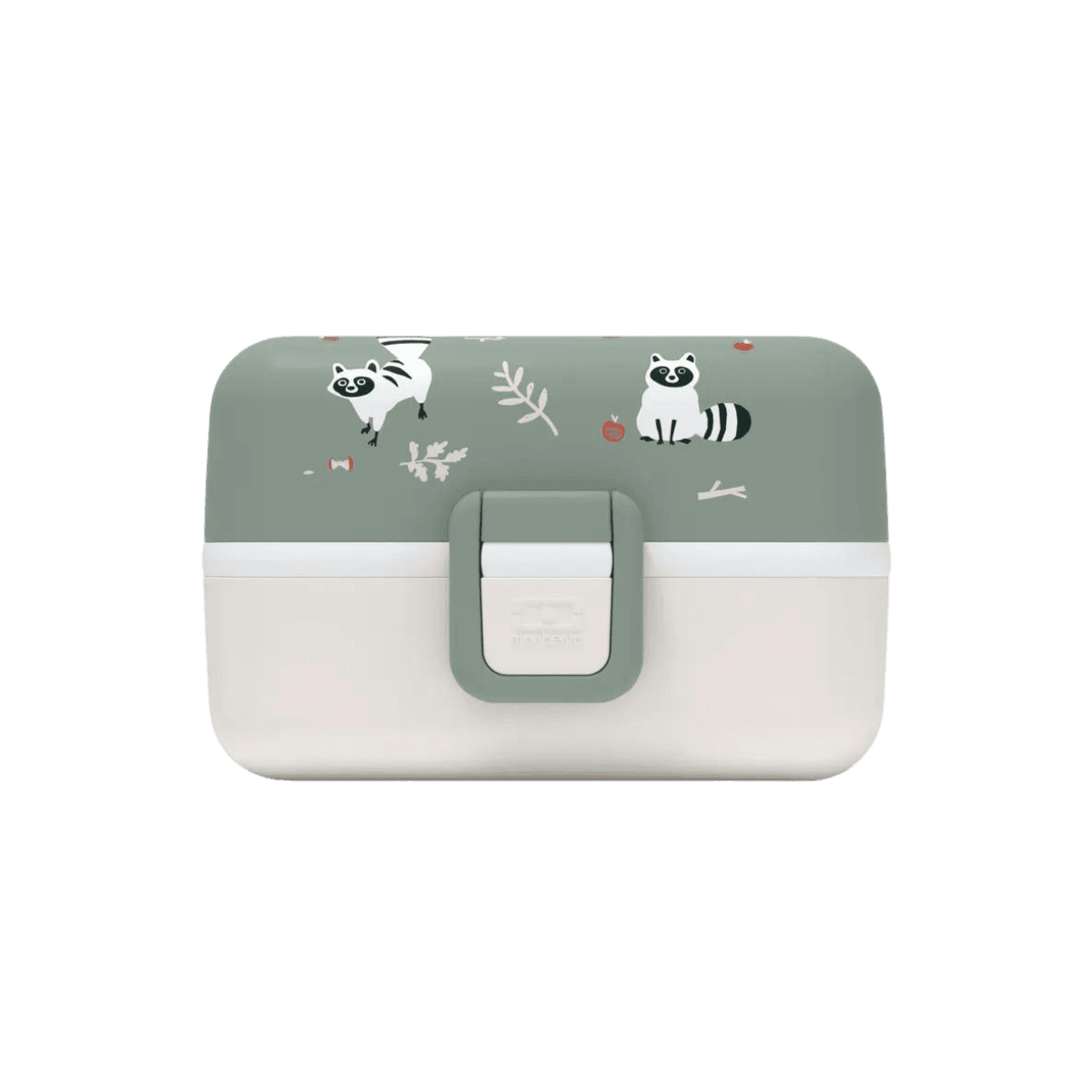 Lunch Box Bento enfants - MB TRESOR - Vert raccoon - Monbento