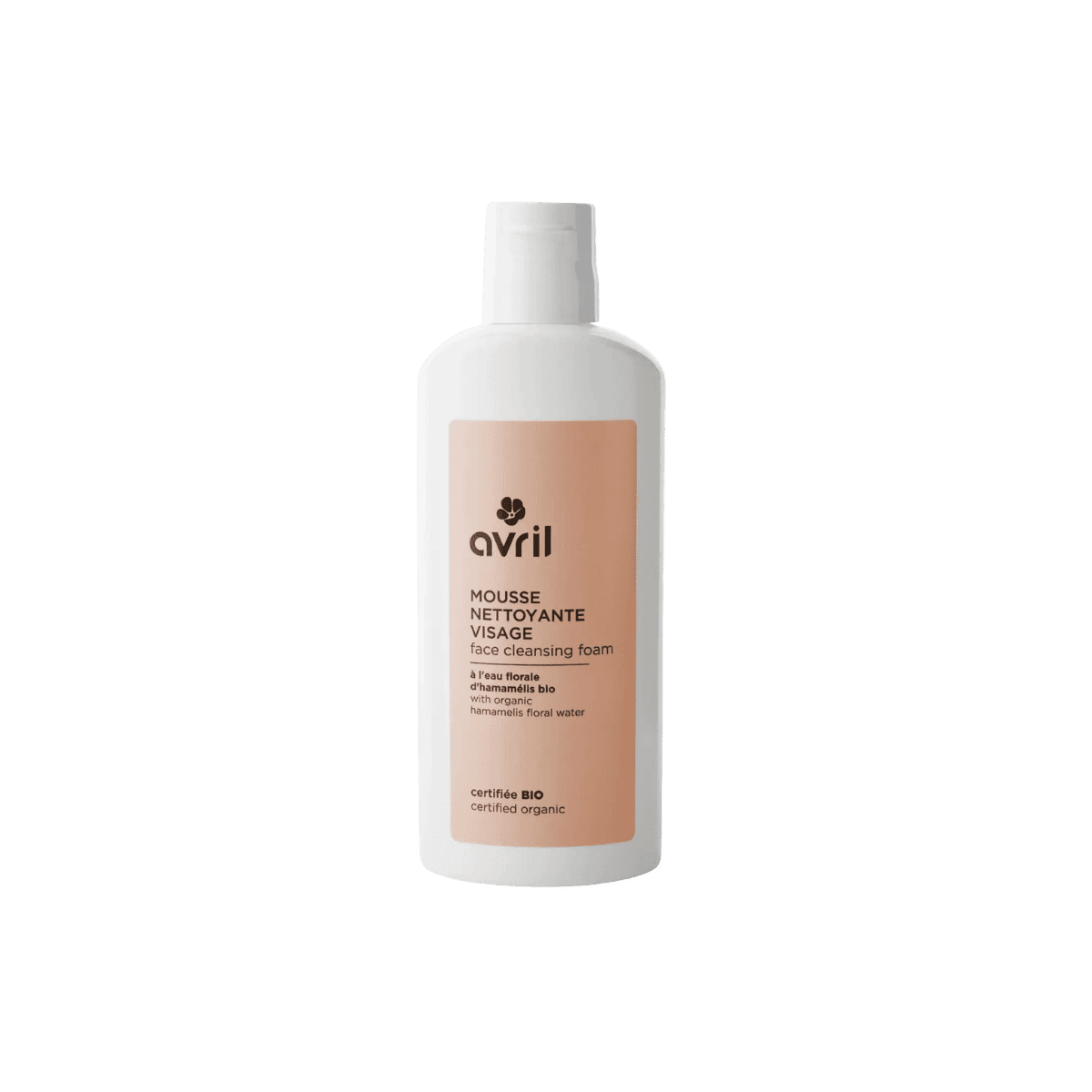 Mousse nettoyante visage 150ml - Certifiée Bio - Avril