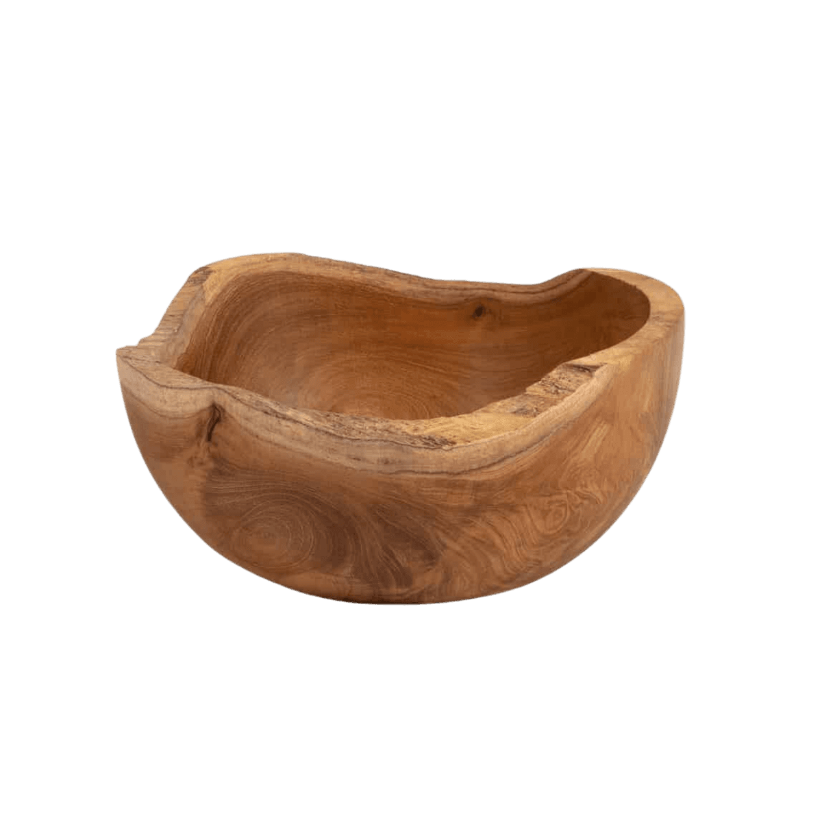 Bol en teck - Organic Bowl - M ø 15 cm - Originalhome