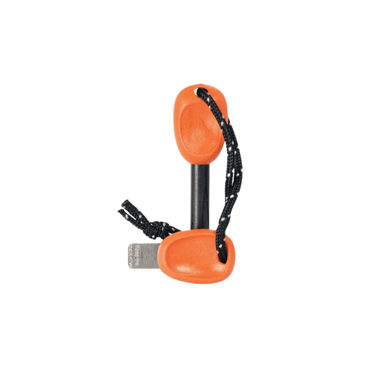 Pierre à feu - SWEDISH FIRESTEEL SCOUT 2IN1 - RUSTY ORANGE - Light my fire