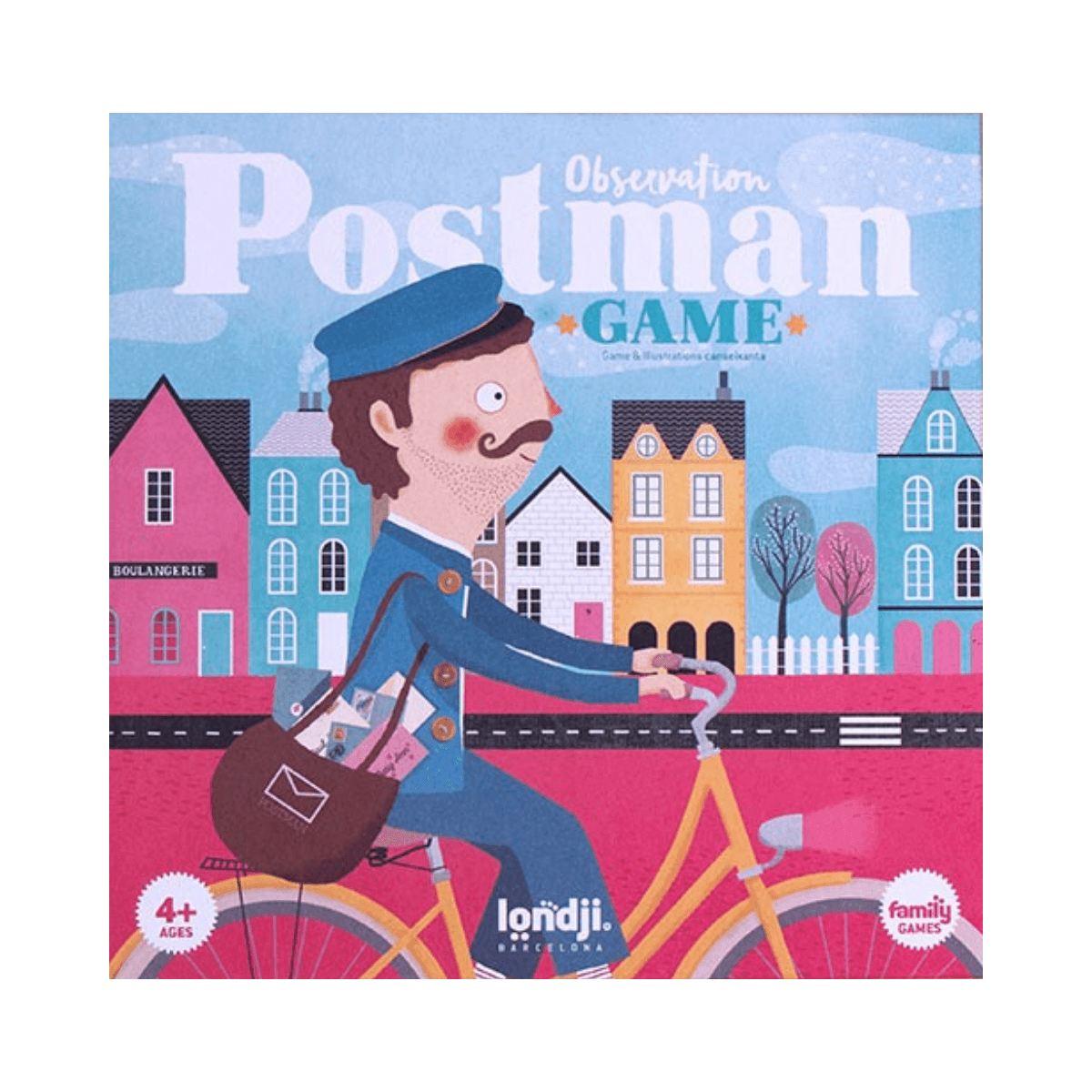 Jeu d'observation - 4 ans et + - POSTMAN - Londji
