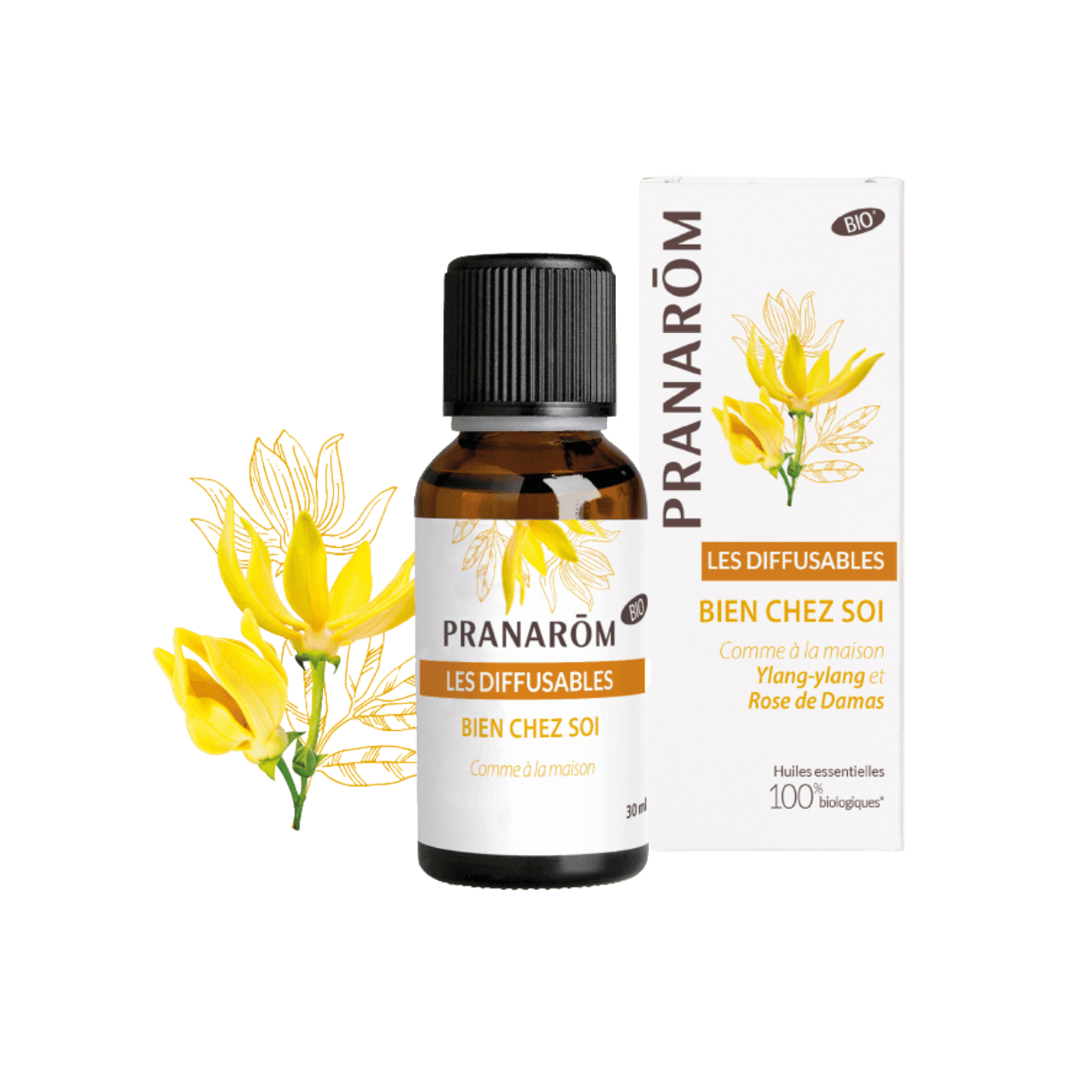 Diffusable BIEN CHEZ SOI BIO (ECO) 30 ML - Pranarôm