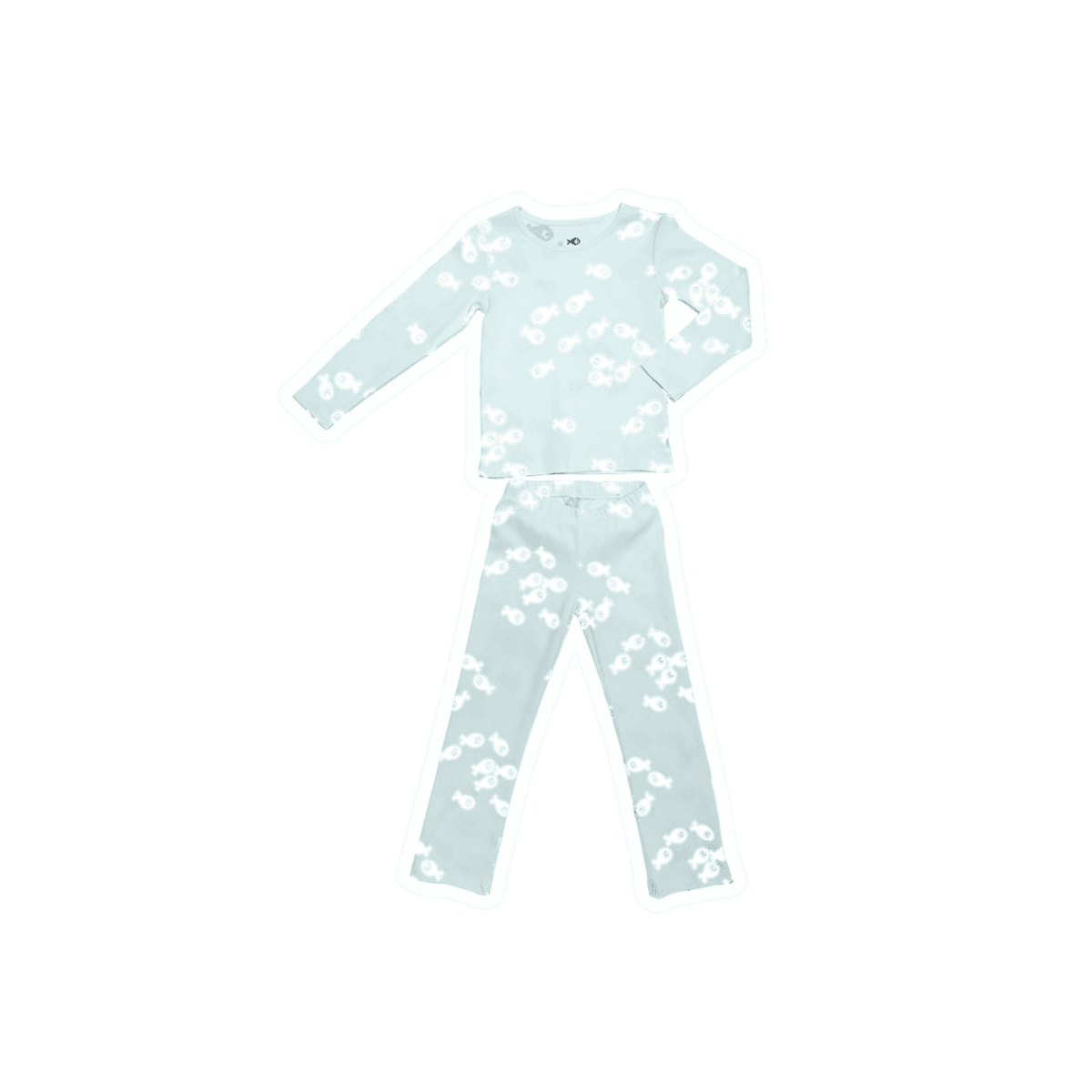 Pyjama Kid NIEL bleu clair - Bonjour Maurice
