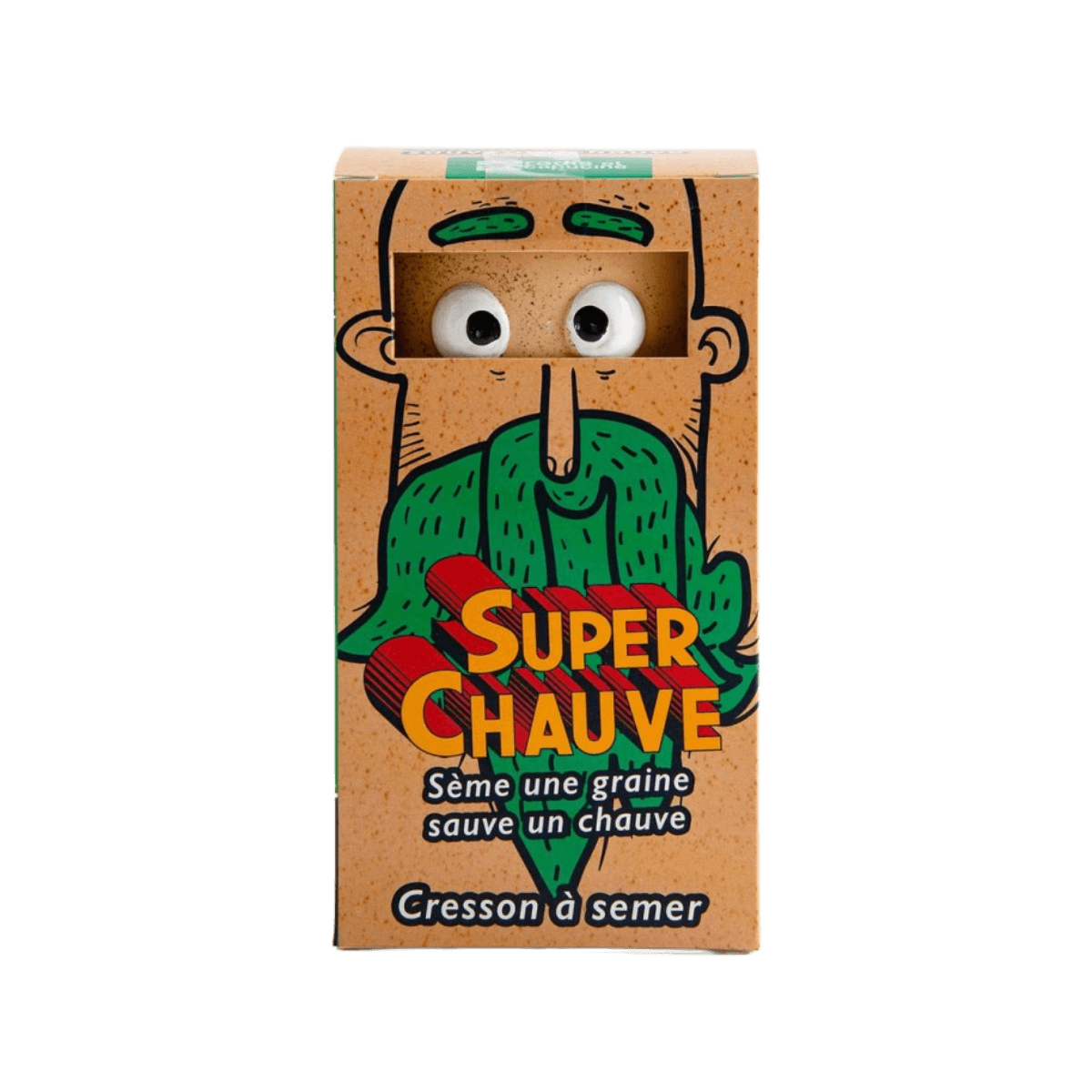 Super chauve - Cresson à semer - Radis et Capucine