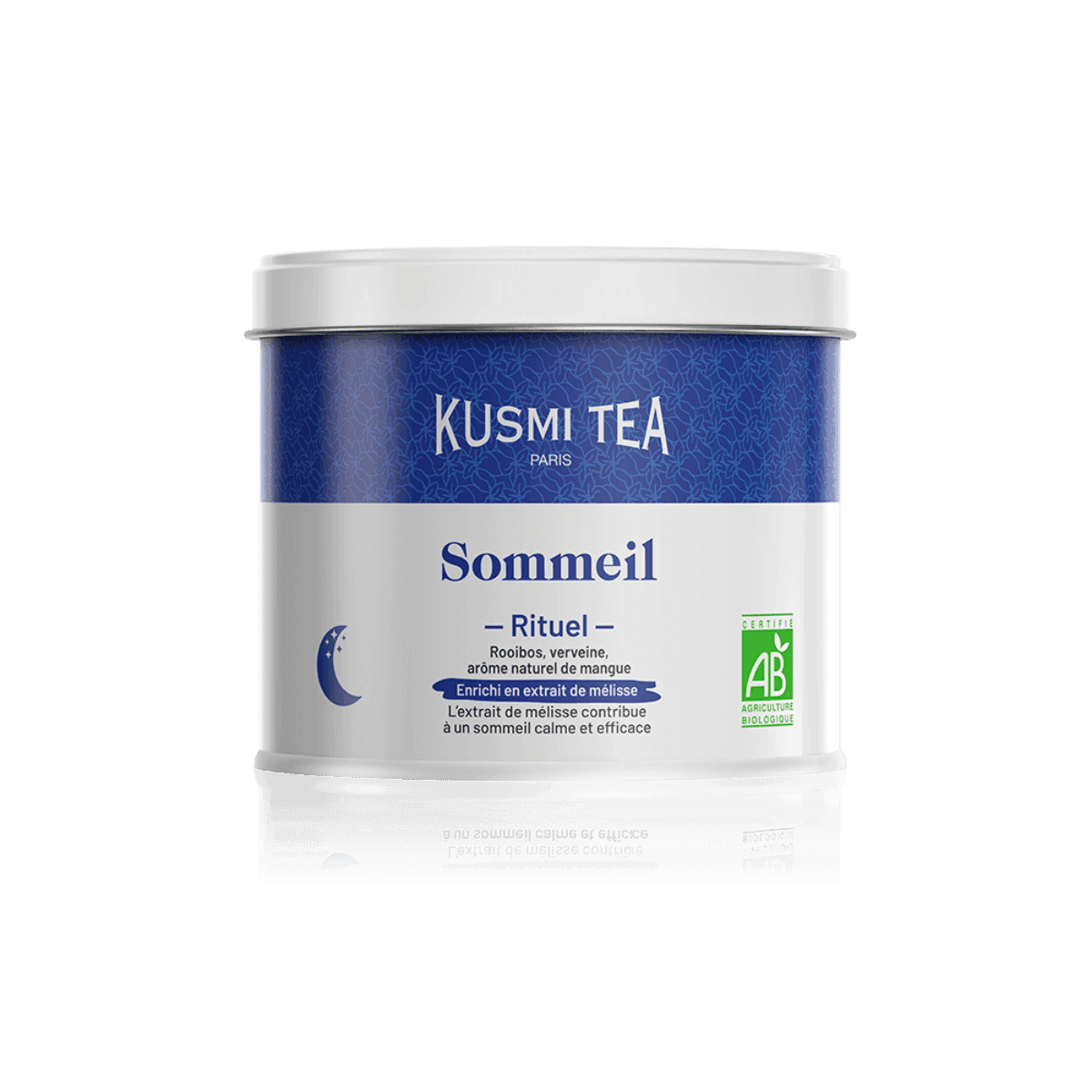 Rituel Sommeil Tisane pour dormir BIO Boîte métal 100gr - Kusmi Tea