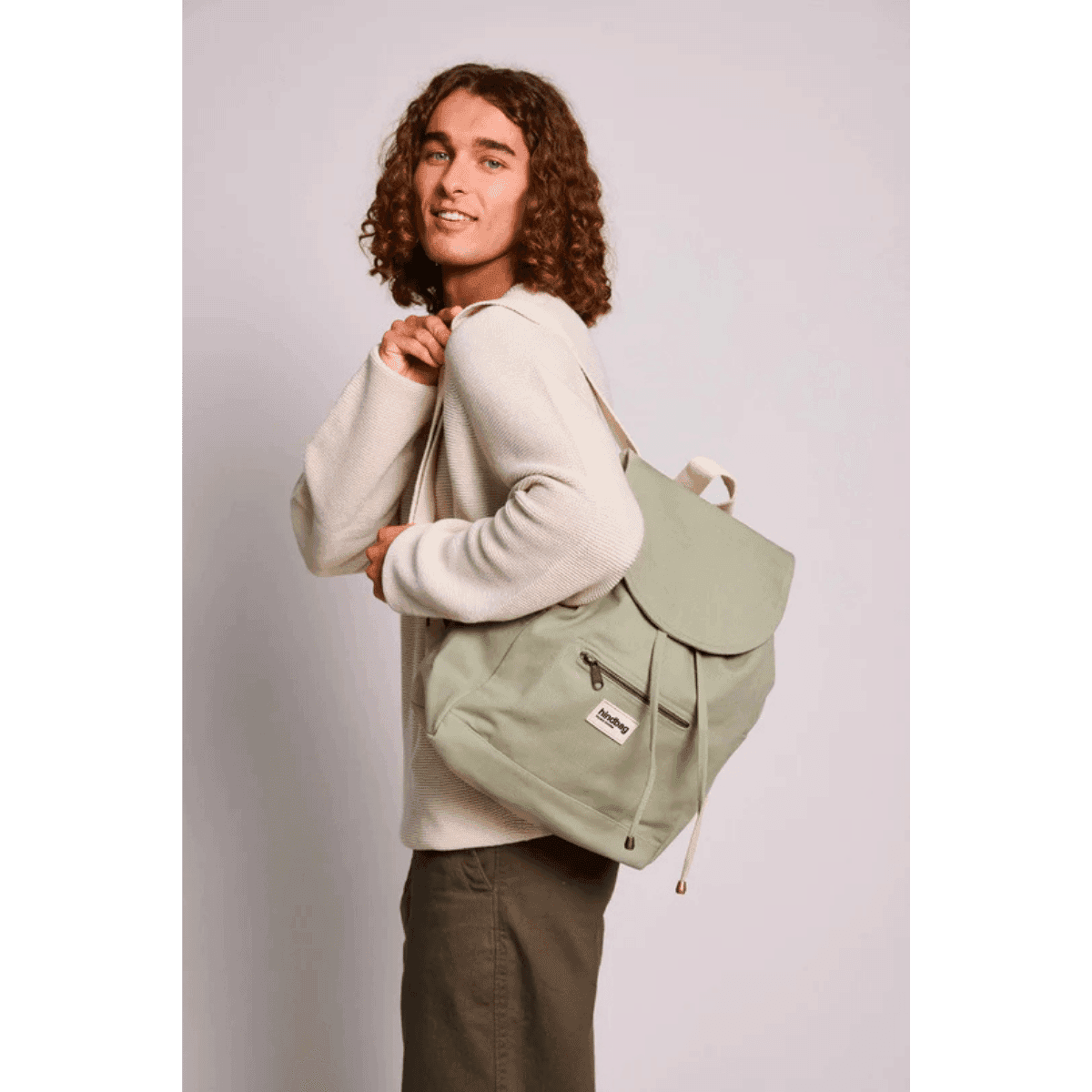 Sac à dos ELIOT - Vert argile - HINDBAG