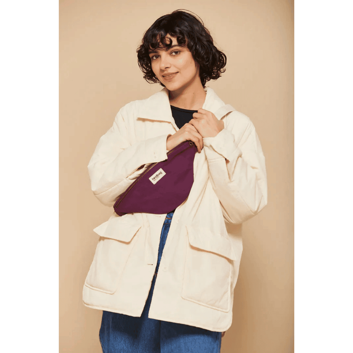 Sac Banane OLIVIA - Prune - HINDBAG