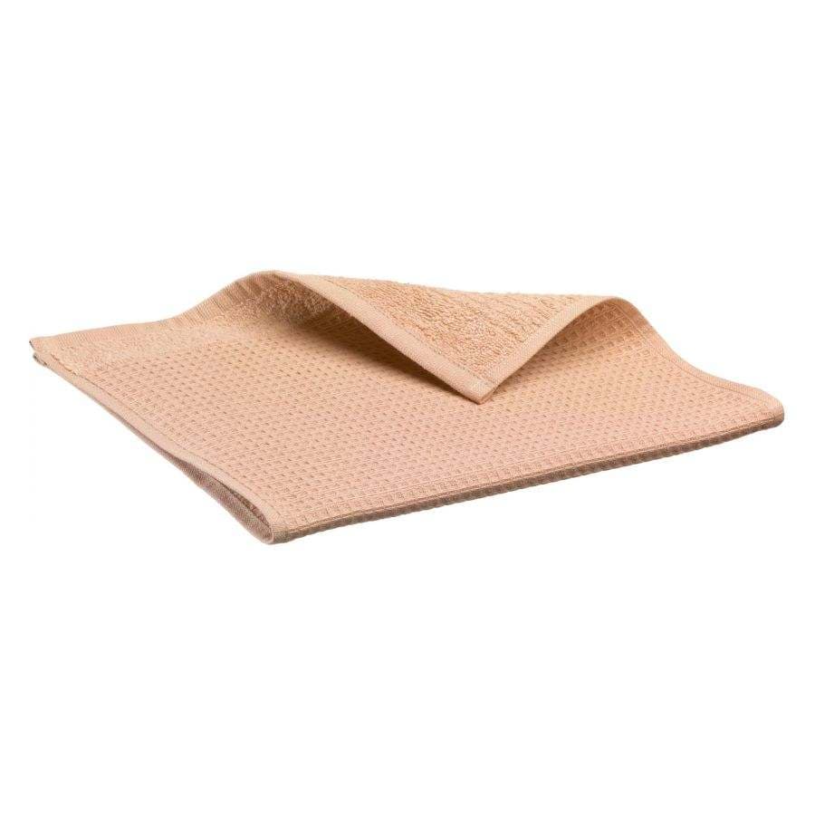 Serviette de toilette recyclée Abby Dragée 50 x 100 - Maison Vivaraise