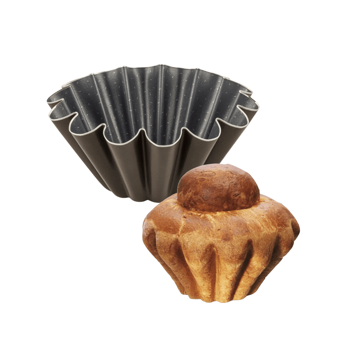 Tefal Moule à brioche PerfectBake 23cm J5546602 - Tefal