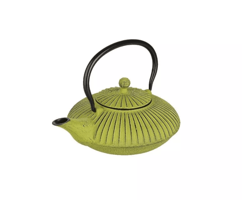 Théière en fonte verte - 0.78L - intérieur émaillé compatible induction - IBILI