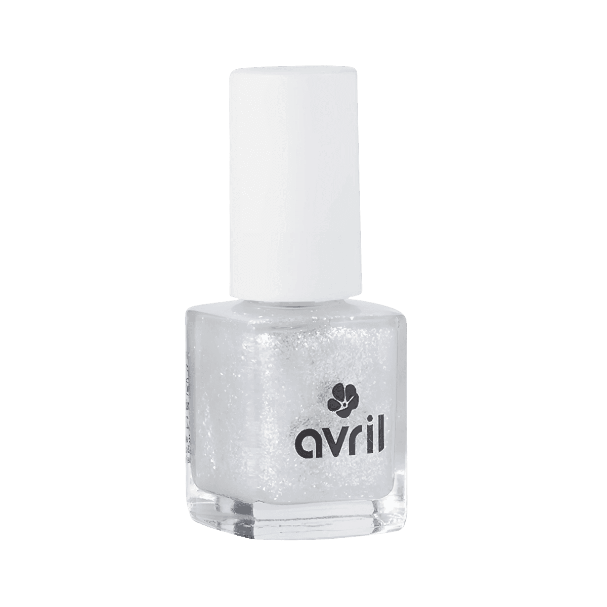 Top coat pailleté argenté - Certifié BIO - Avril