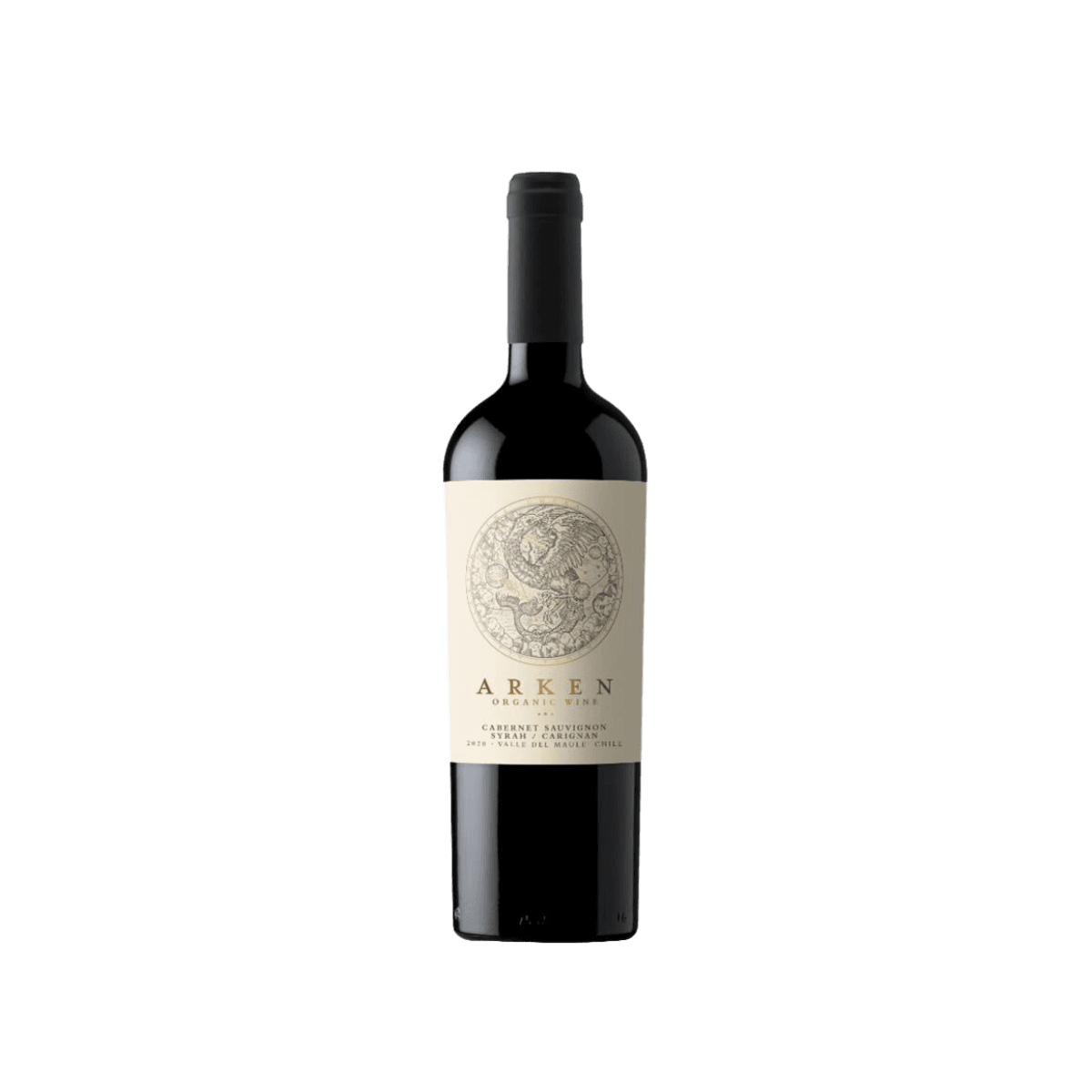 Vin rouge chilien ARKEN Gran Reserva 2021 BIO 75cl - Vins BIO